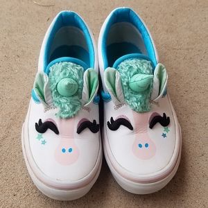 Girls Unicorn Vans